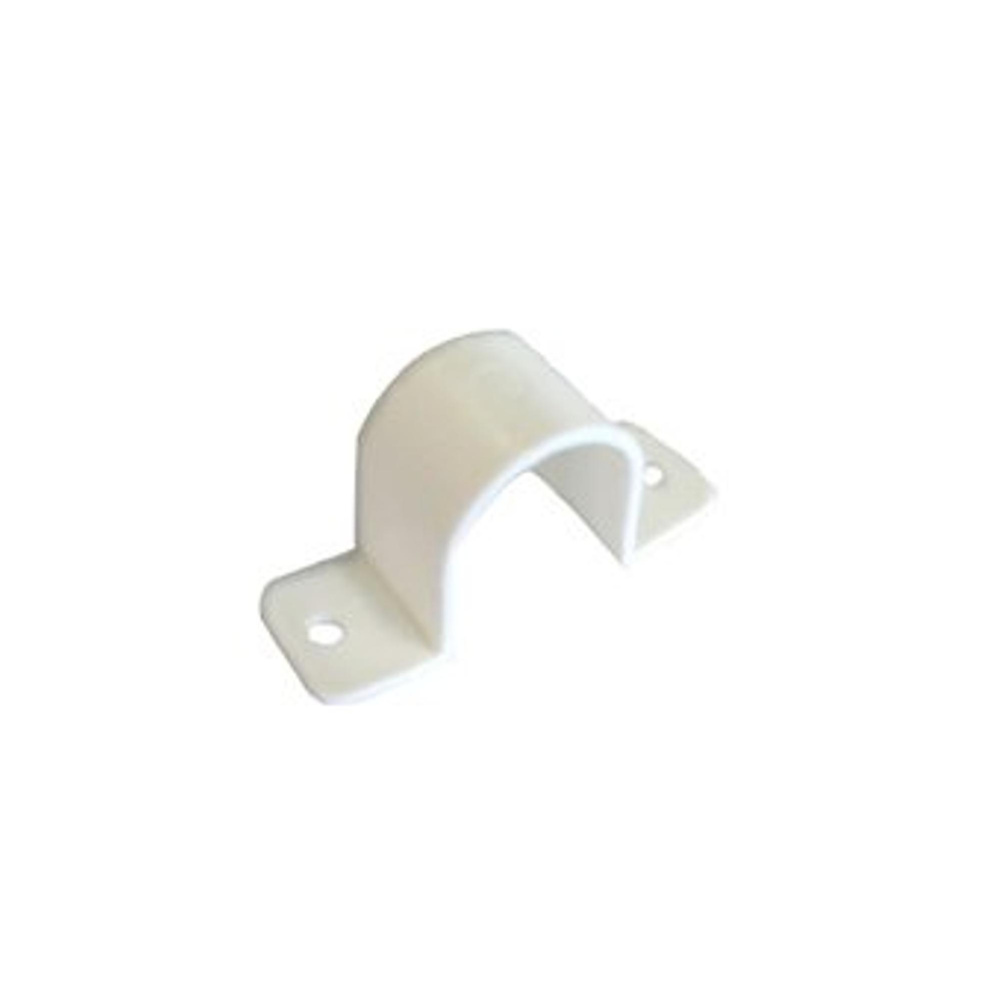 De Beer valpijpbeugel plastic per stuk z. dop