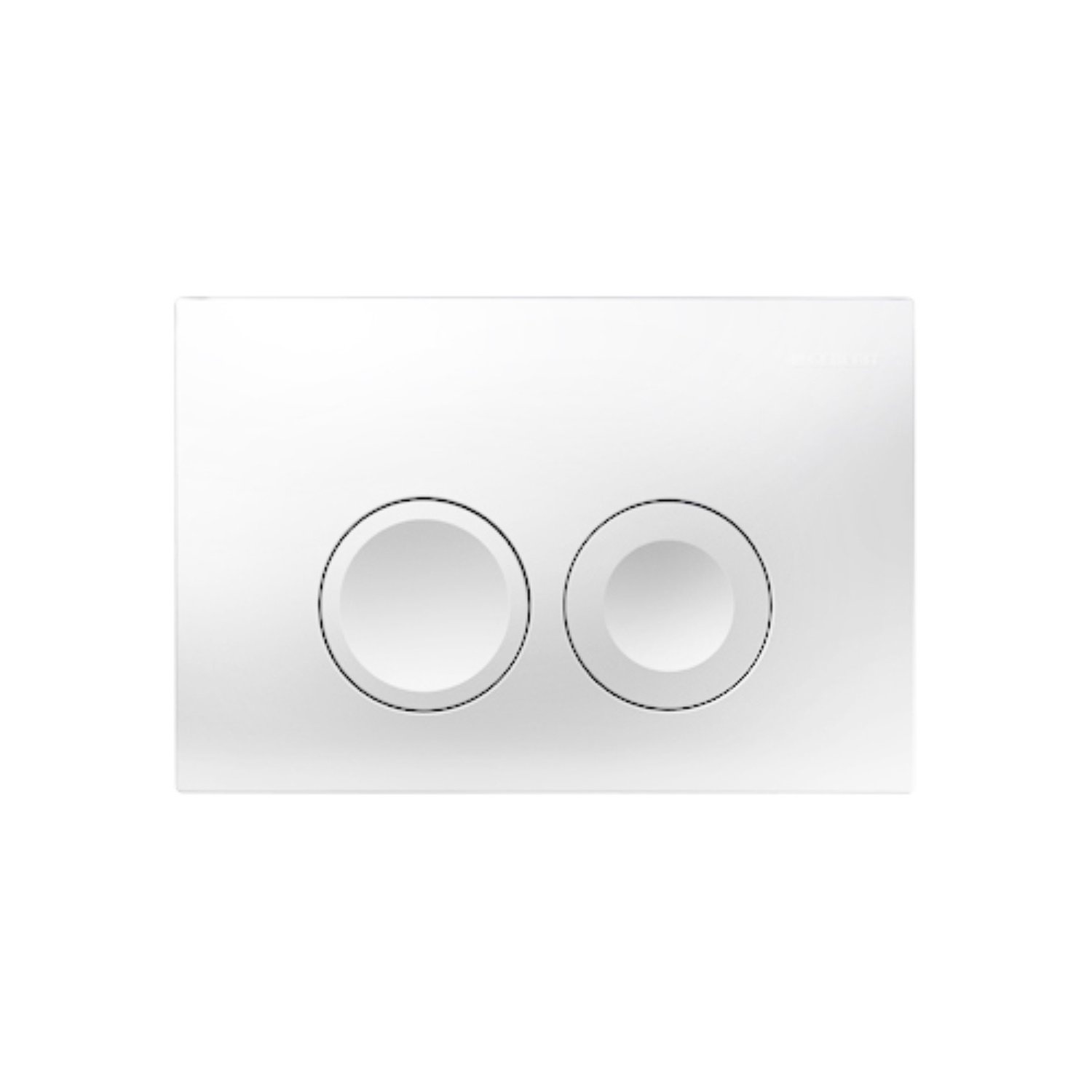 Geberit Delta 25 bedieningsplaat dual flush v. reservoir UP100 wit