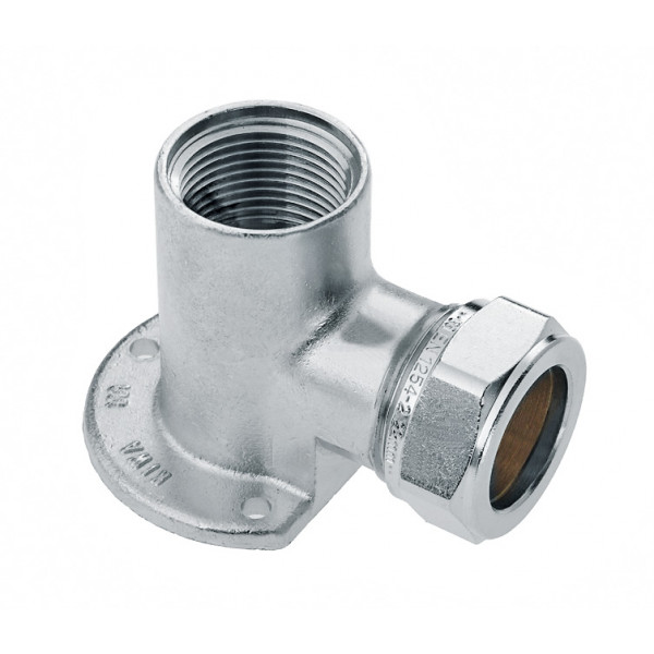 muurplaat 1/2 bi.dr.x15 mm Bonfix Vernikkeld