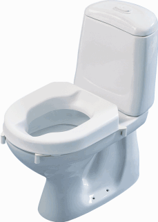 80301065 Hi-Loo toiletverhoger, afneembaar 6 cm